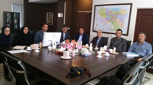  بازدید رئیس مرکز فناوری اطلاعات و ارتباطات سازمان از اداره کل استان تهران